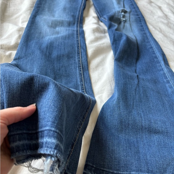 Hollister Women's Flare Jeans in Blue - Picture 1 of 5